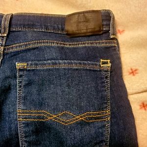 Levi's Denizen 216 Skinny Fit, 👧 Girl's Size 16, Dark Wash Blue